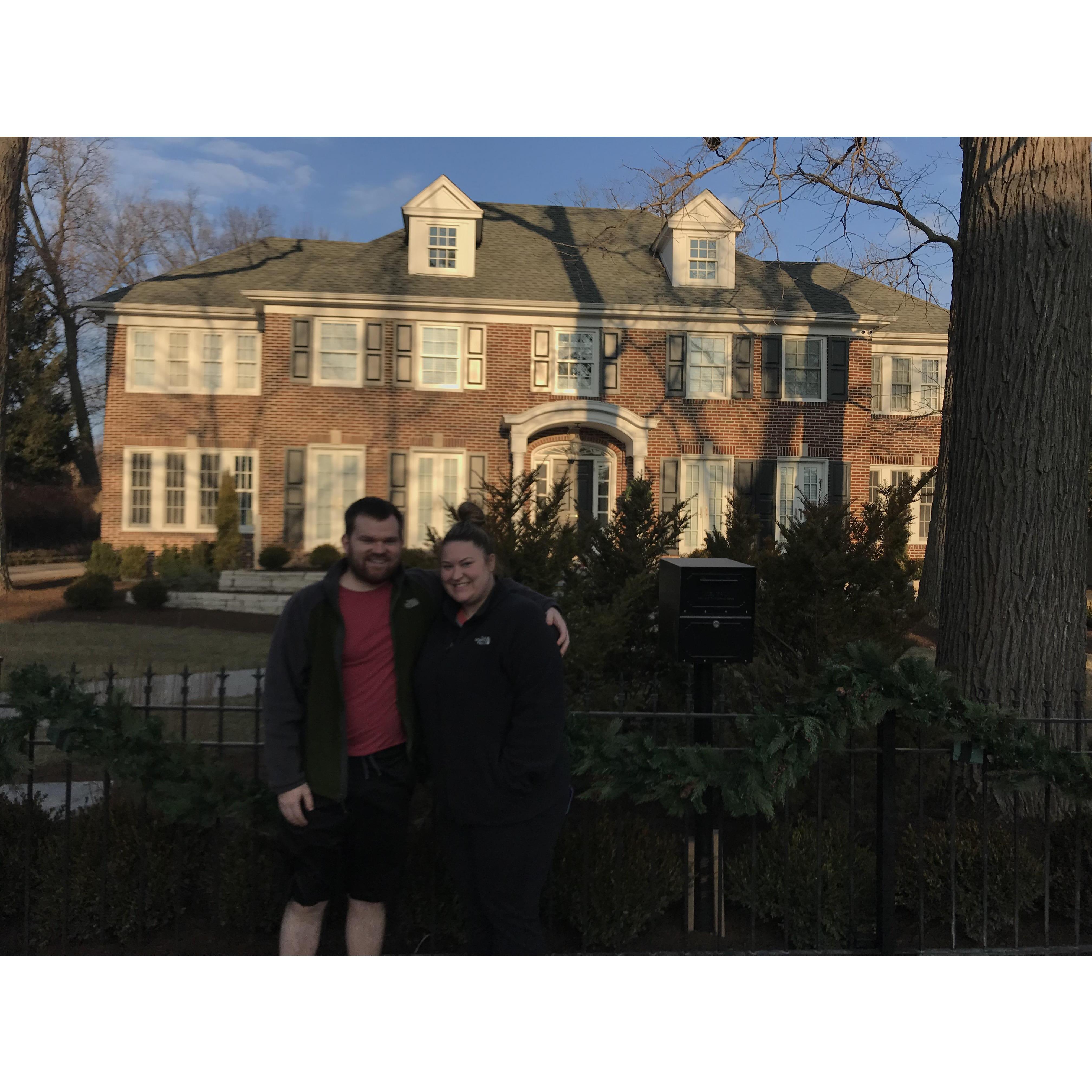 2017 Trip to the Home Alone house for during Christmas Vacation!