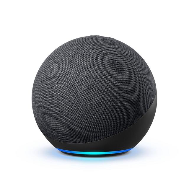 Amazon Echo (4th Gen)- Smart Home Hub with Alexa - Charcoal