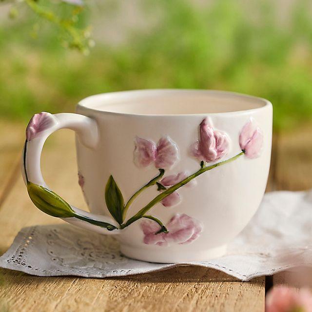 Flower of the Month Stoneware Mug