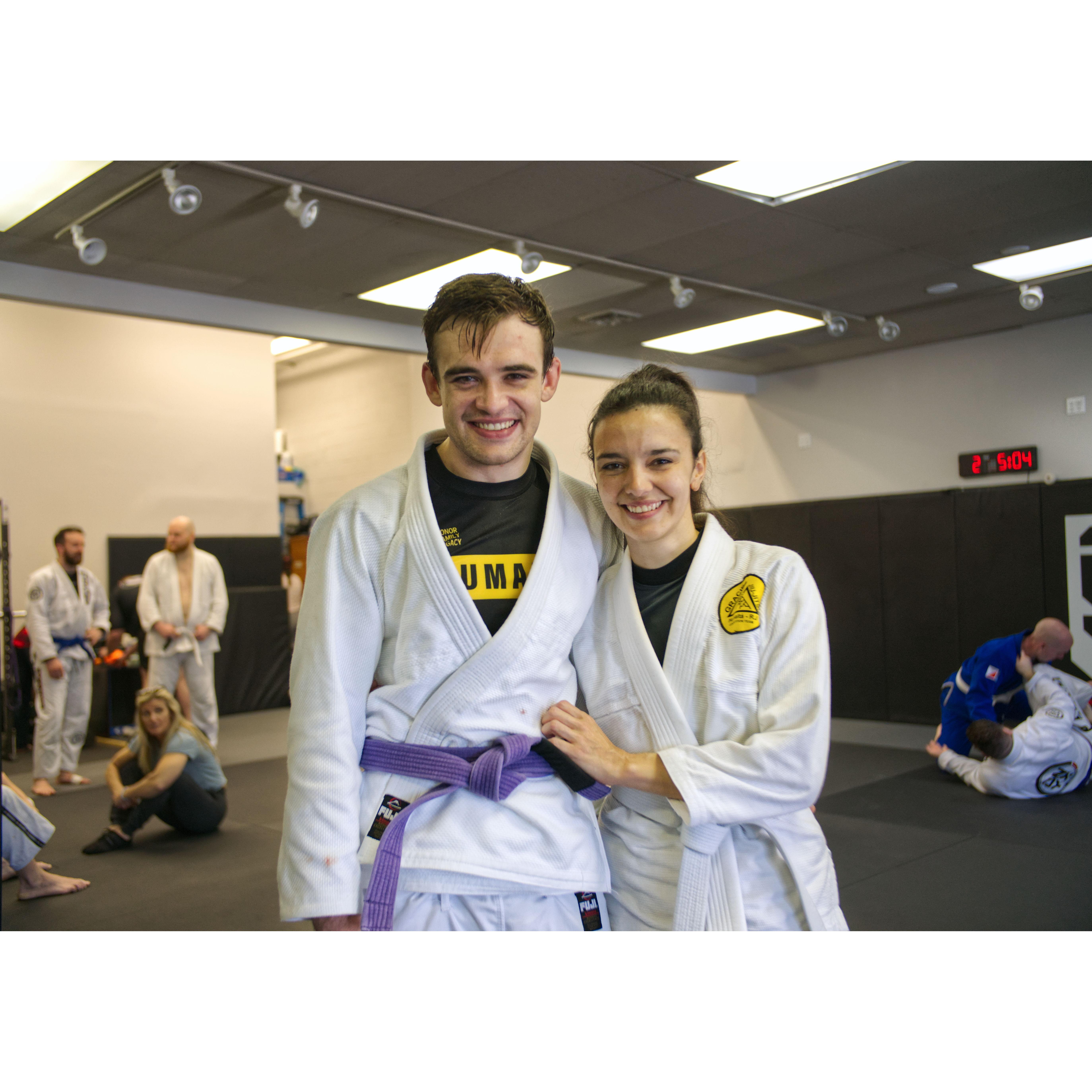 Our first picture together!