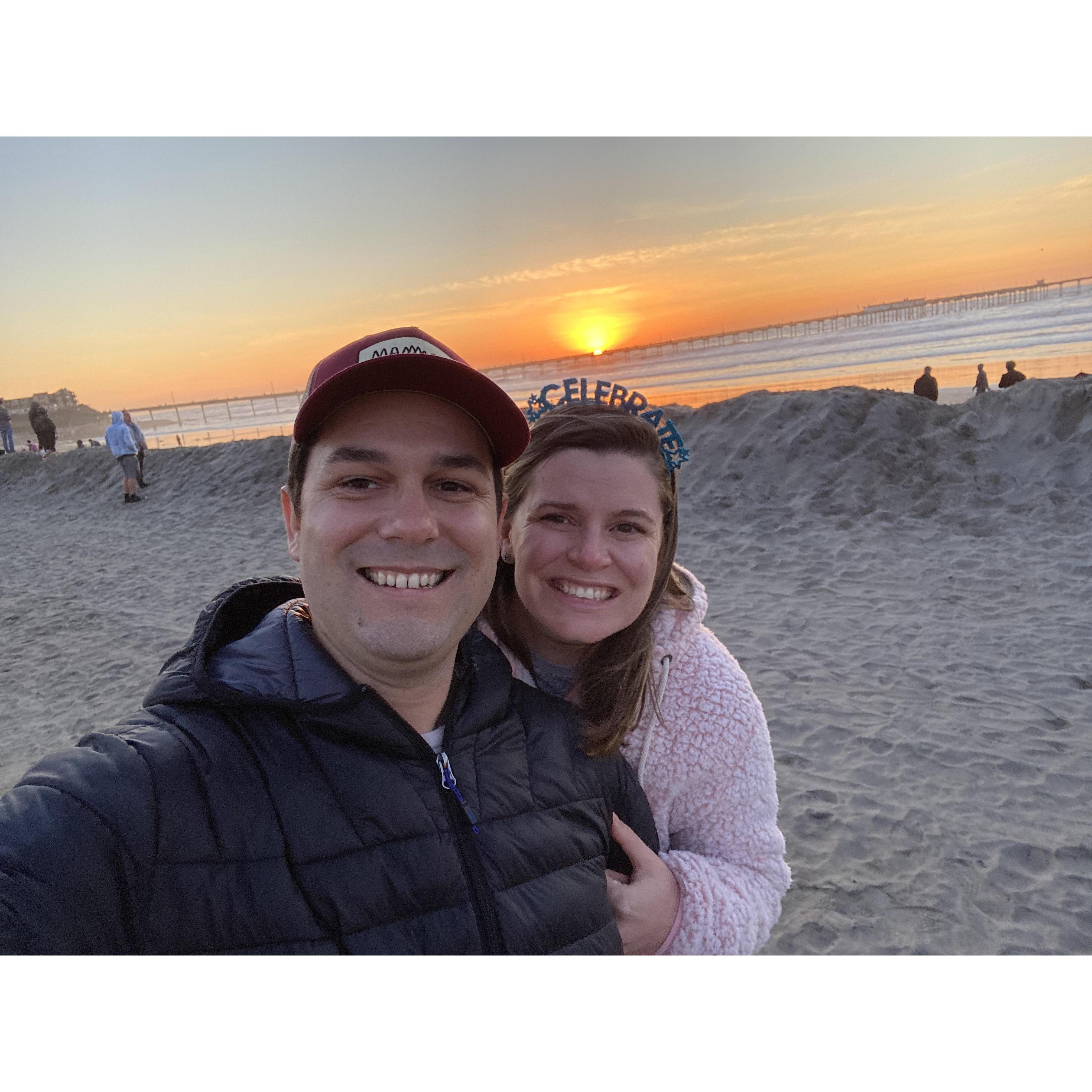 Ringing in 2021 in San Diego