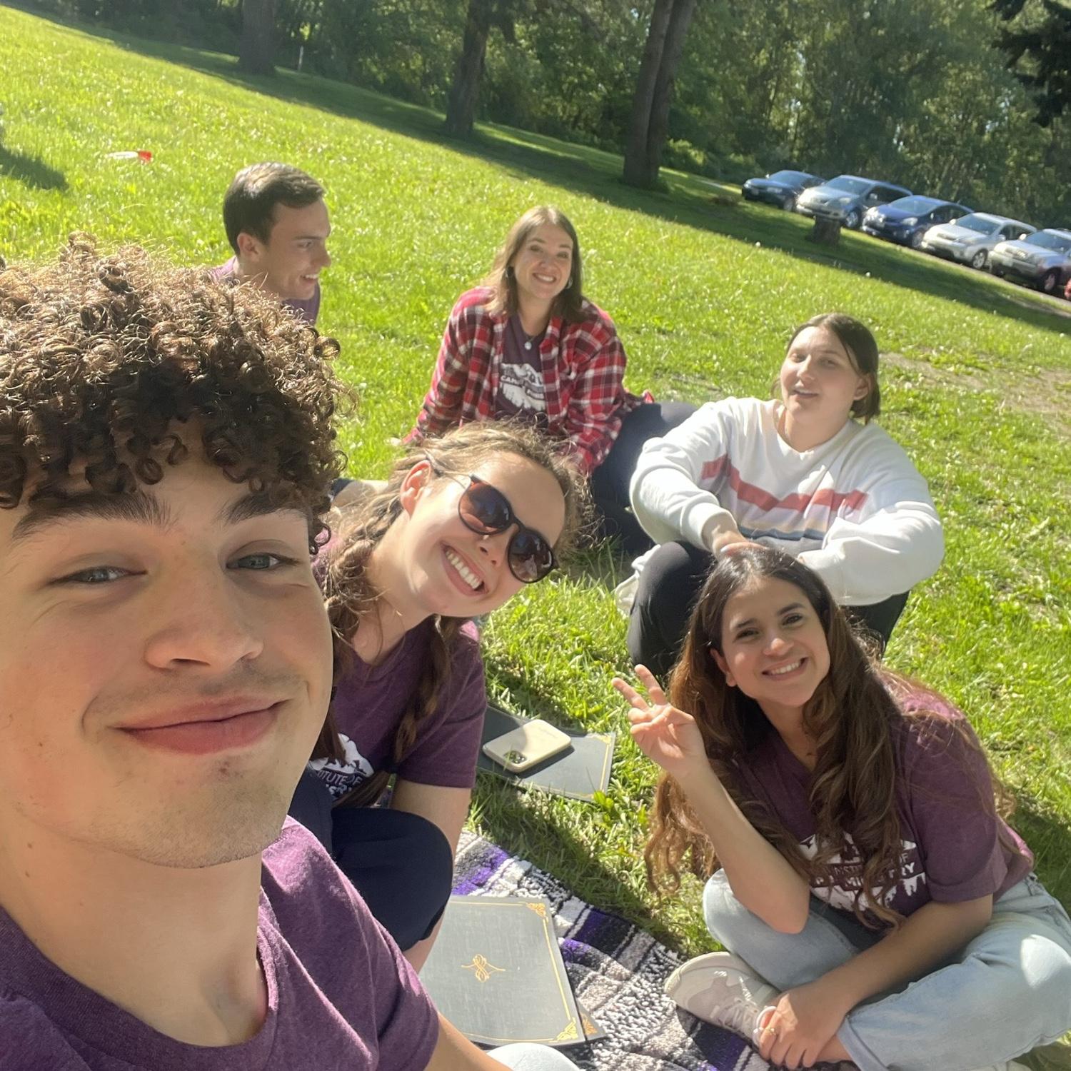 Our last day in Bellingham, Washington!Minutes later we took a walk by a river and Gordon asked Madai on a first date when we are both back in Dallas
