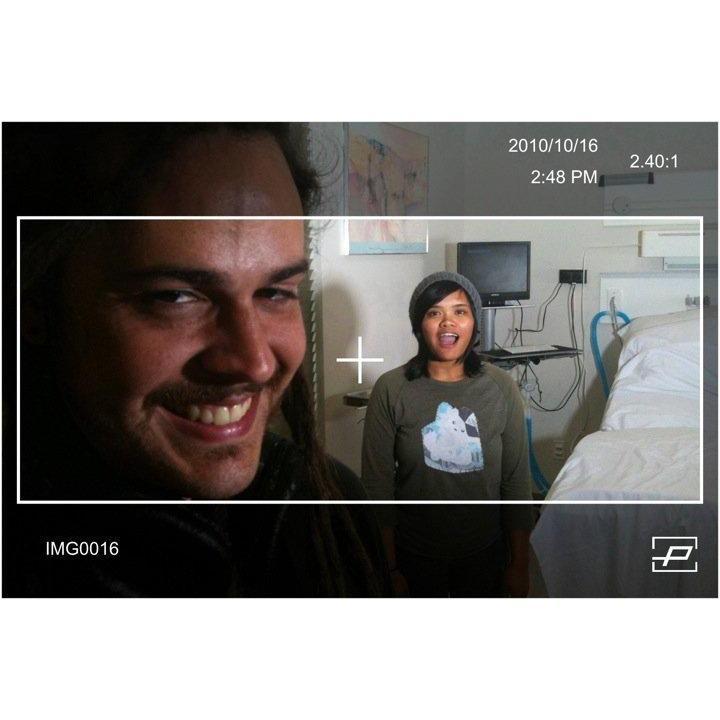 October 2010. Orange, CA
Shenanigans on the set of "Nobody Knows But Us".