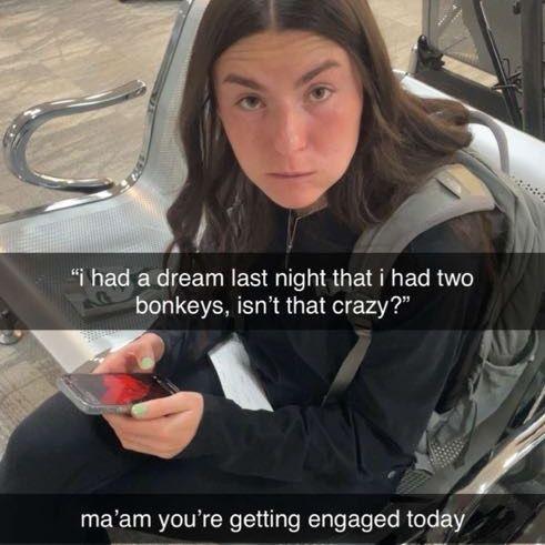 18 hours before getting engaged