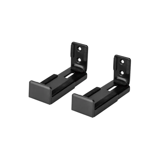Monoprice Universal Soundbar Wall Mount Brackets, Depth Adjustable, Fits Most Soundbars up to 33lbs, Easy to Install, Space‑Optimized