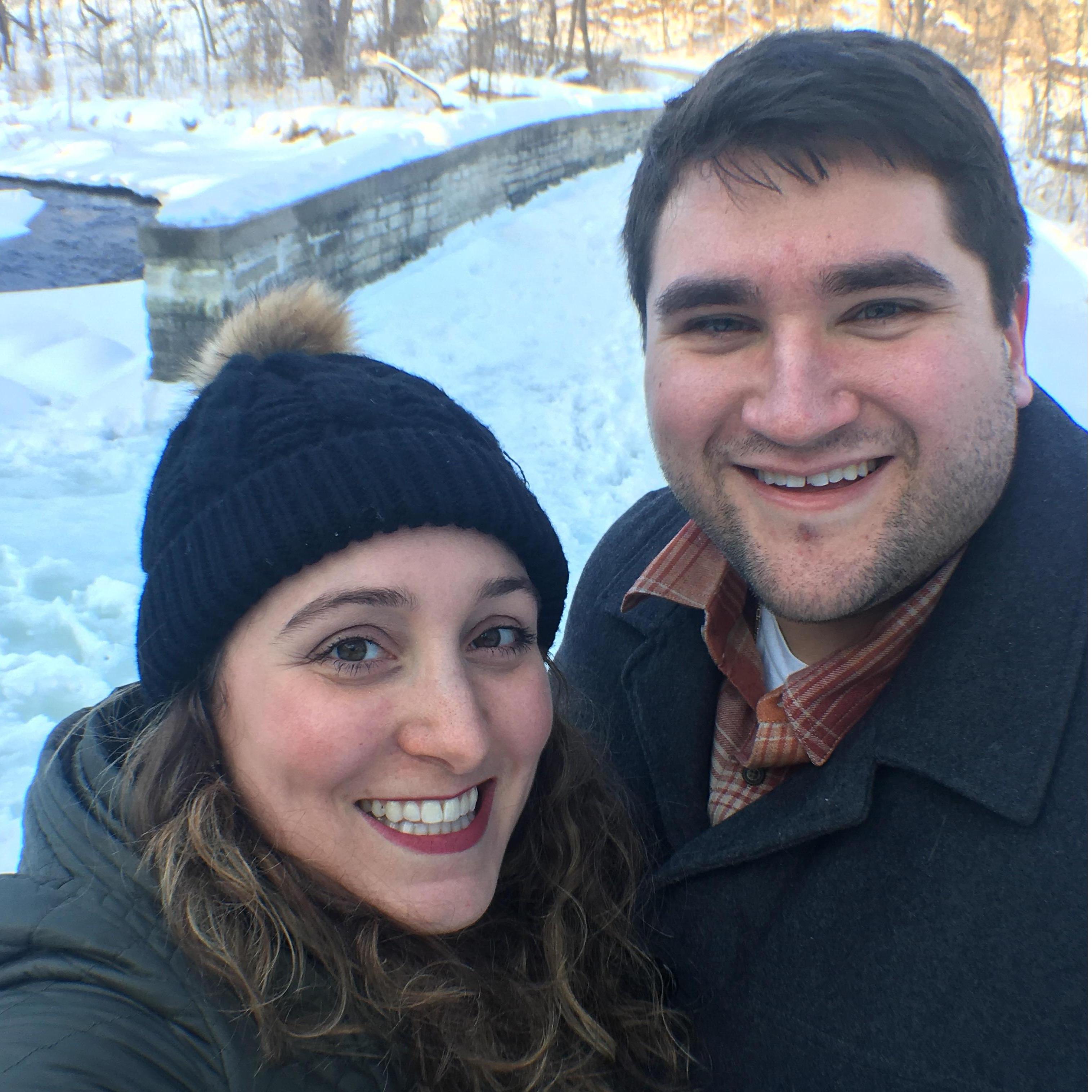 Just a few minutes before Will proposed to Adele on the bridge in the photo. January 27, 2018