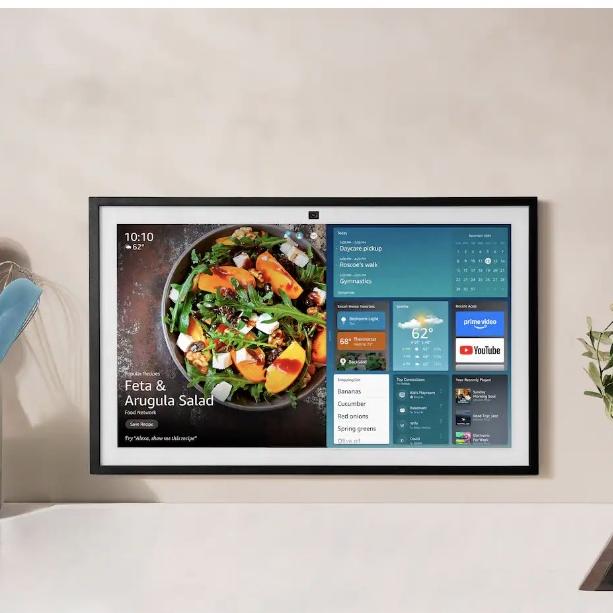 Amazon - Echo Show 21 Full HD 21" smart display for home organization, with built-in Fire TV and Alexa - Black