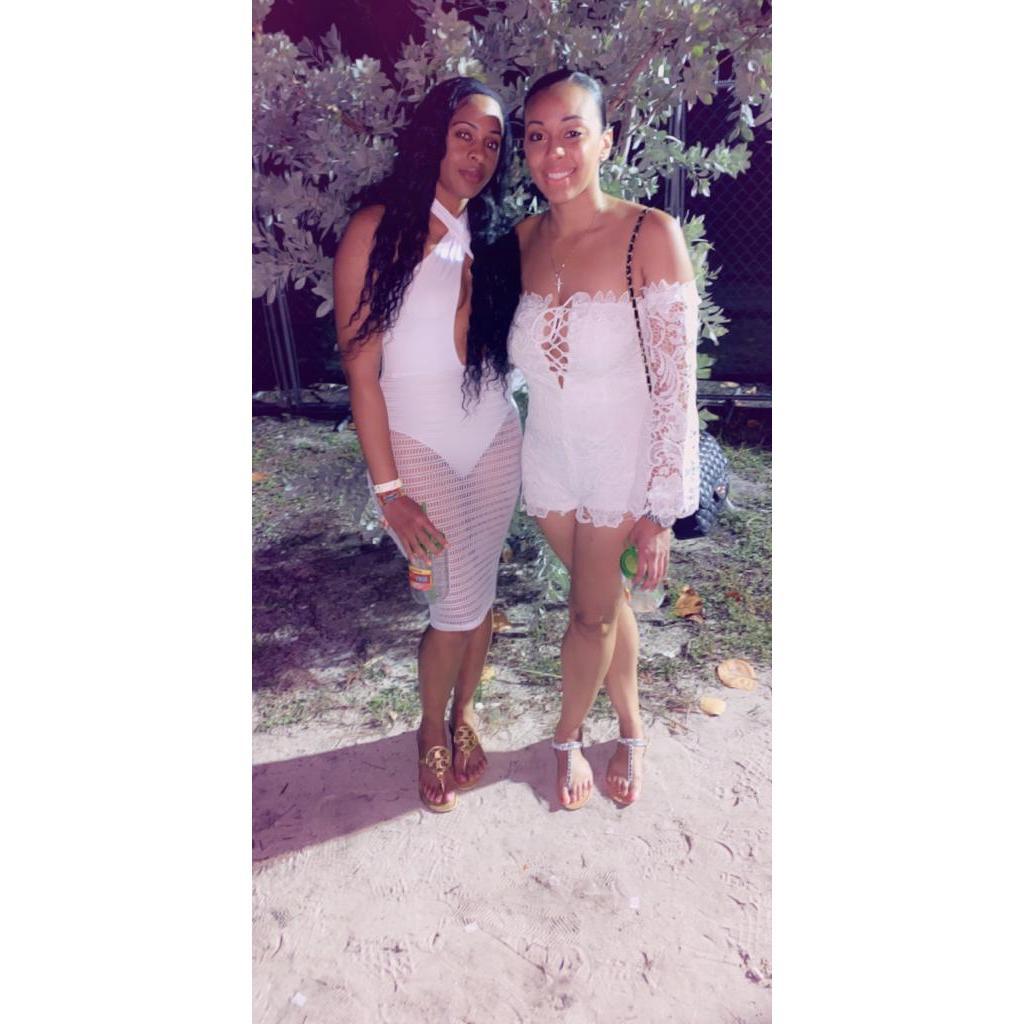 All white affair