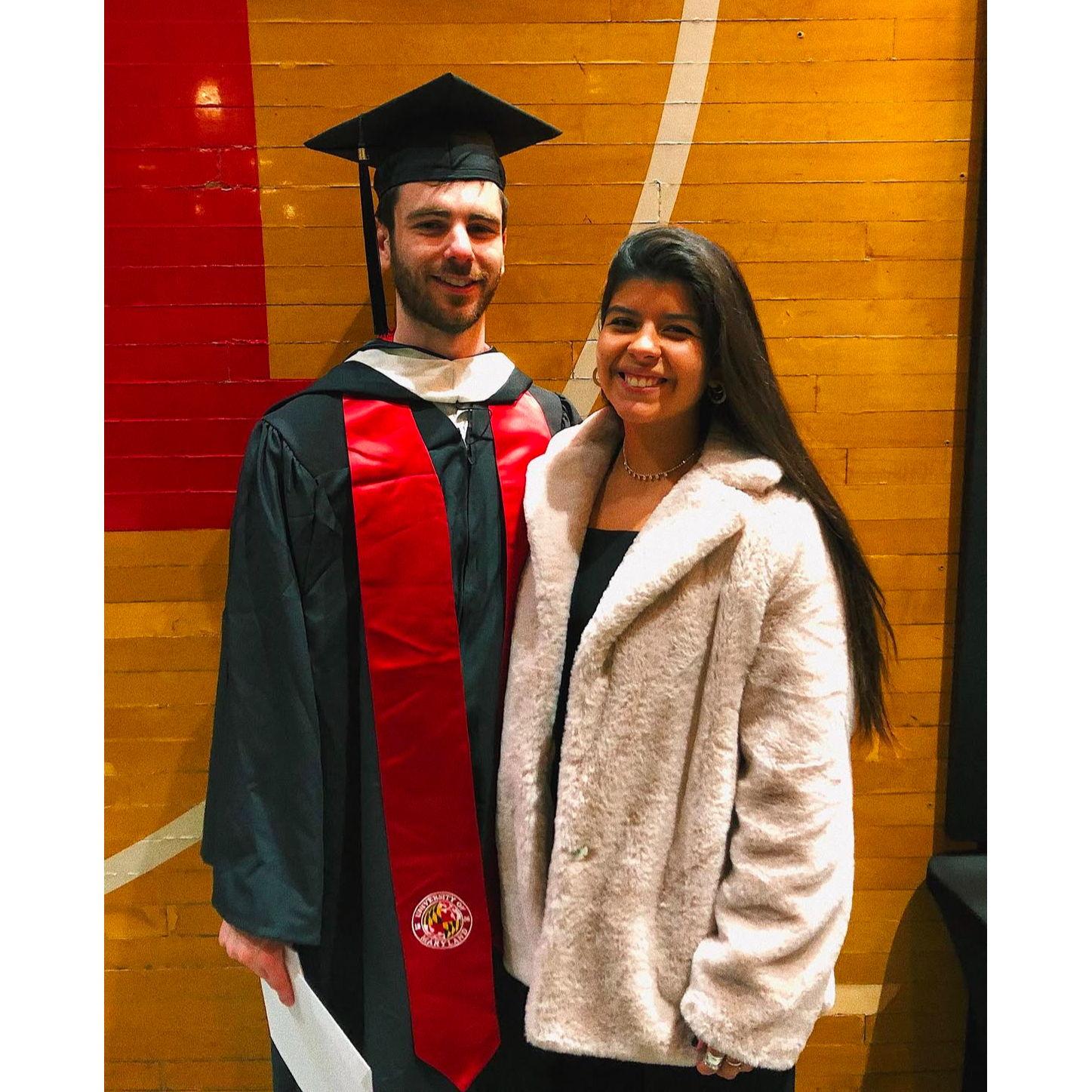 When Andy graduated UMD