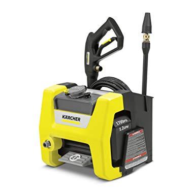 Karcher K1700 Cube Electric Power Pressure Washer 1700 PSI TruPressure, 3-Year Warranty, Turbo Nozzle Included