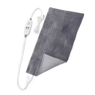 Calming Heat™ by Sharper Image® Weighted Massaging Heating Pad