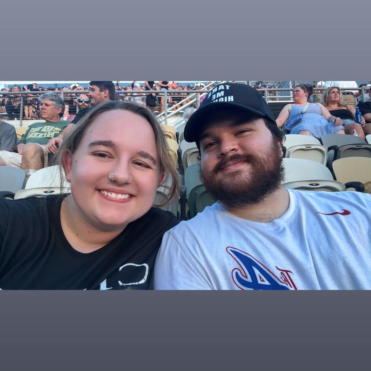 Our trip to see Creed in Charleston.