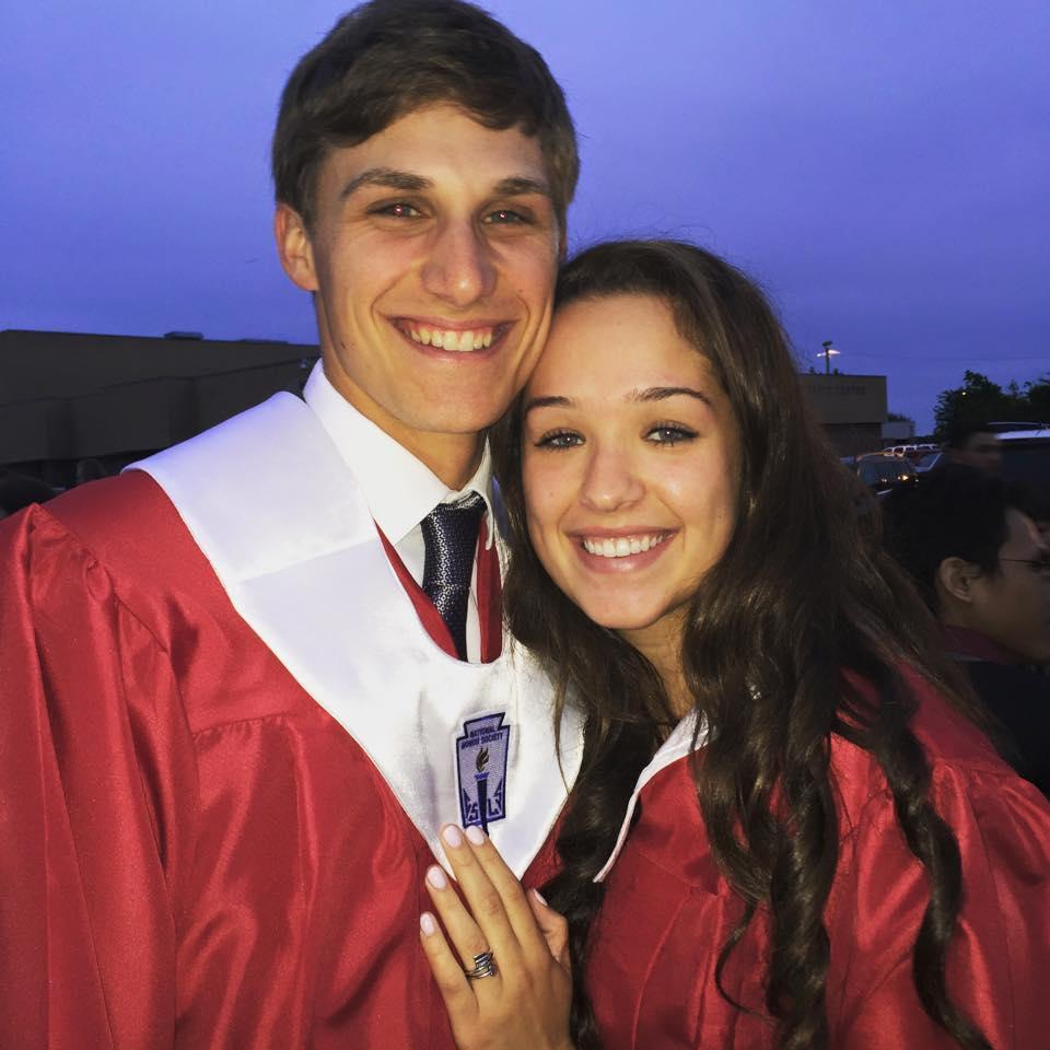 High school Graduation.
May 2015