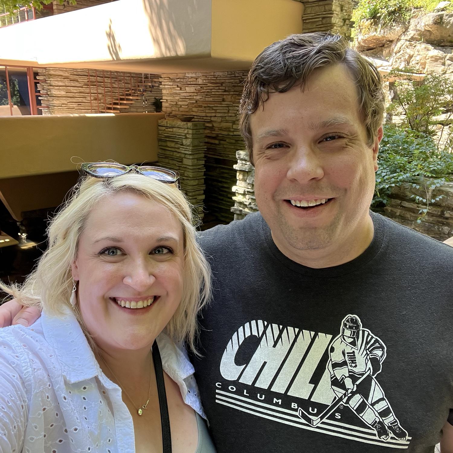 One of our favorite pastimes is visiting Frank Lloyd Wright homes. Fallingwater (September 2023)