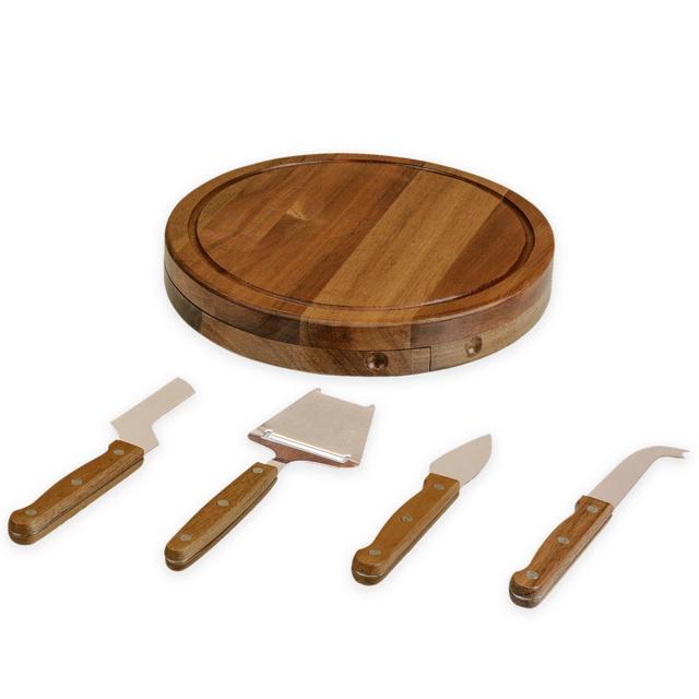 Picnic Time® Acacia Circo Cheese Board Set in Brown