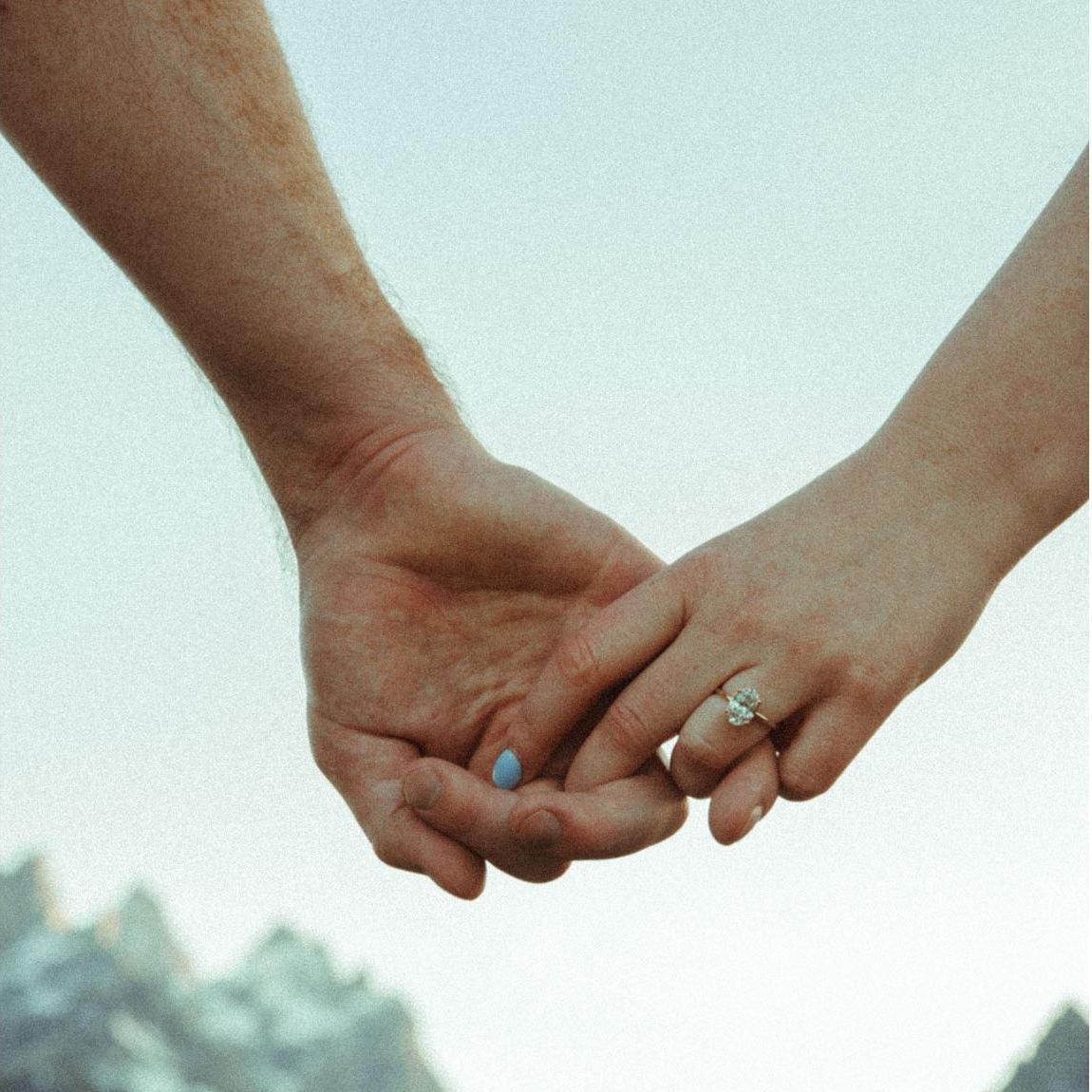 A set of hands