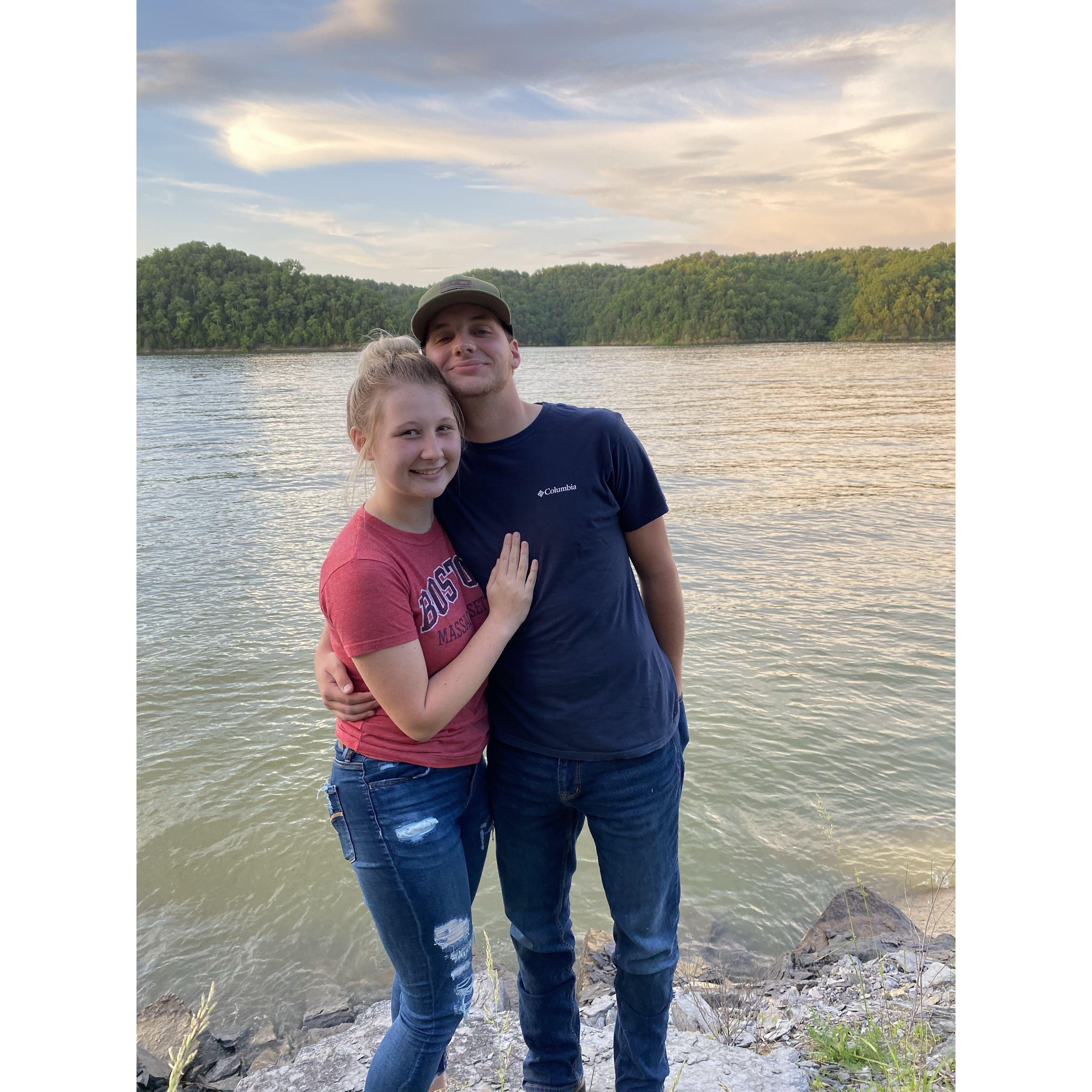 the first lake trip :)