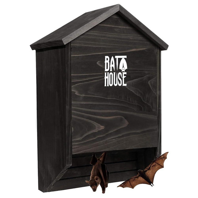 Sobalai Bat House, Bat Houses for Outdoors for Tree, 2 Chamber Bat Boxes for Outside, Wooden Bat Roost to Attract Bats-Durable Wood and Easy to Install