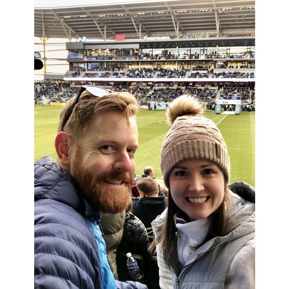 MNUFC soccer game
