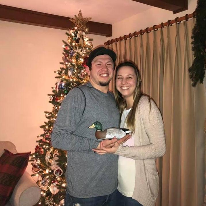 2017 First Christmas together in Indiana at Rose's house