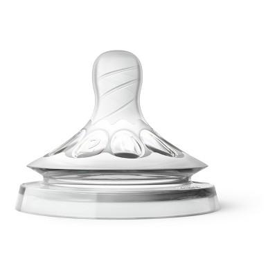 Philips Avent 8pk Natural Slow Flow Nipple 1M+, 3M+, 6M+