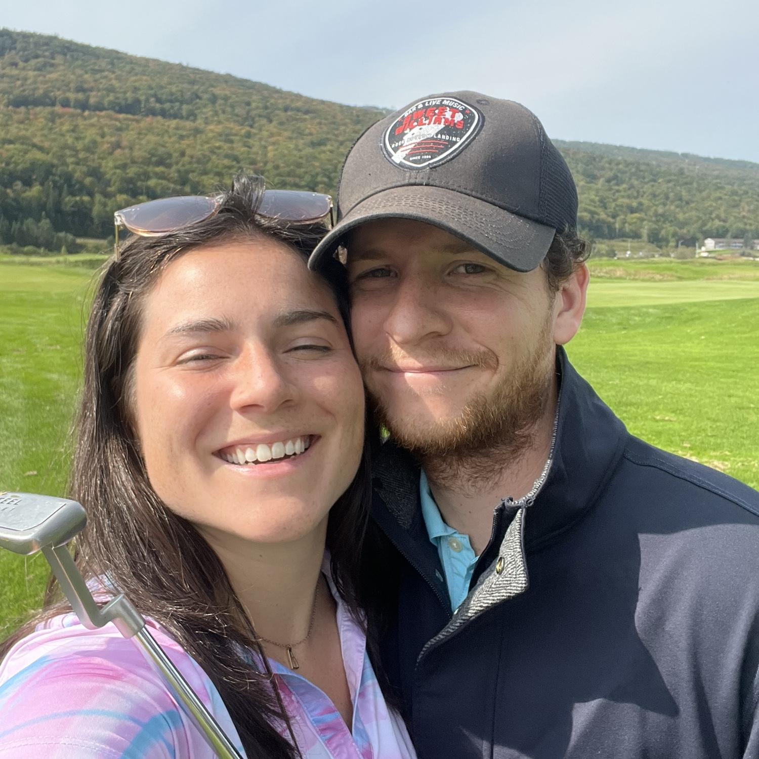 Alexandra definitely got a hole in one this day…