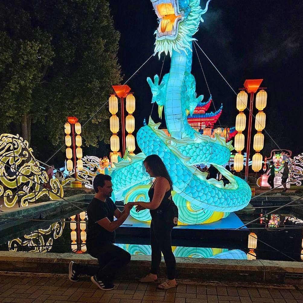 The proposal at China Lights