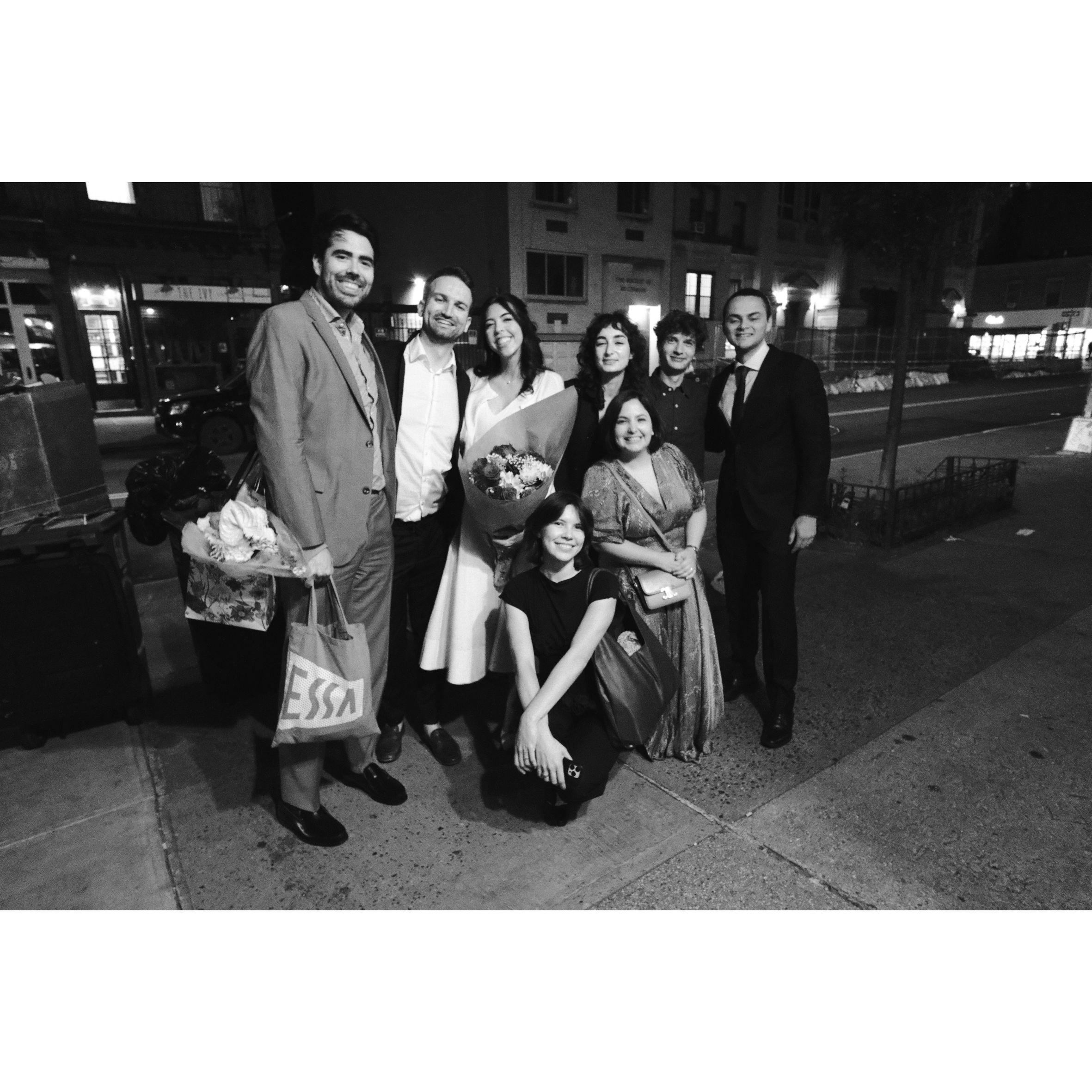 Elopement dinner in NYC! {22 August 2025}