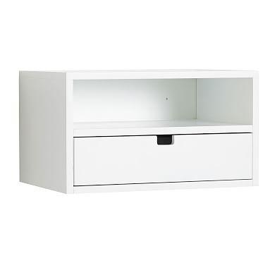 Lane Drawer Shelf, White, 12"
