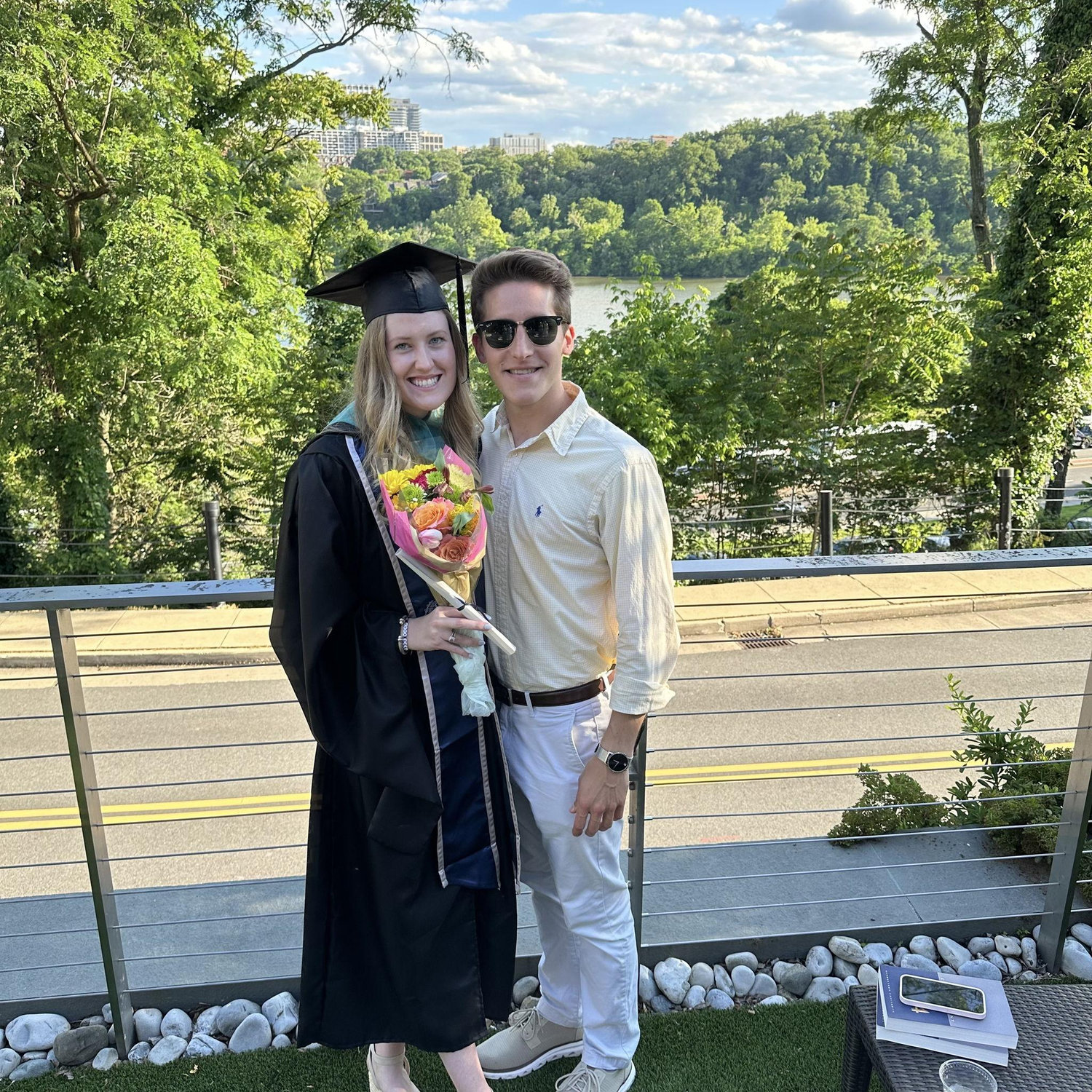 Maddi graduating from Georgetown