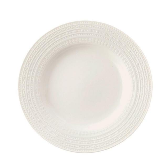 La Porcellana Bianca Casale Rim Salad Plate, Set of 4