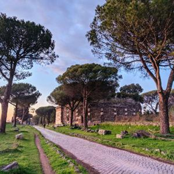 Rent E-Bikes and ride the Appian Way—the oldest road in Rome, Italy