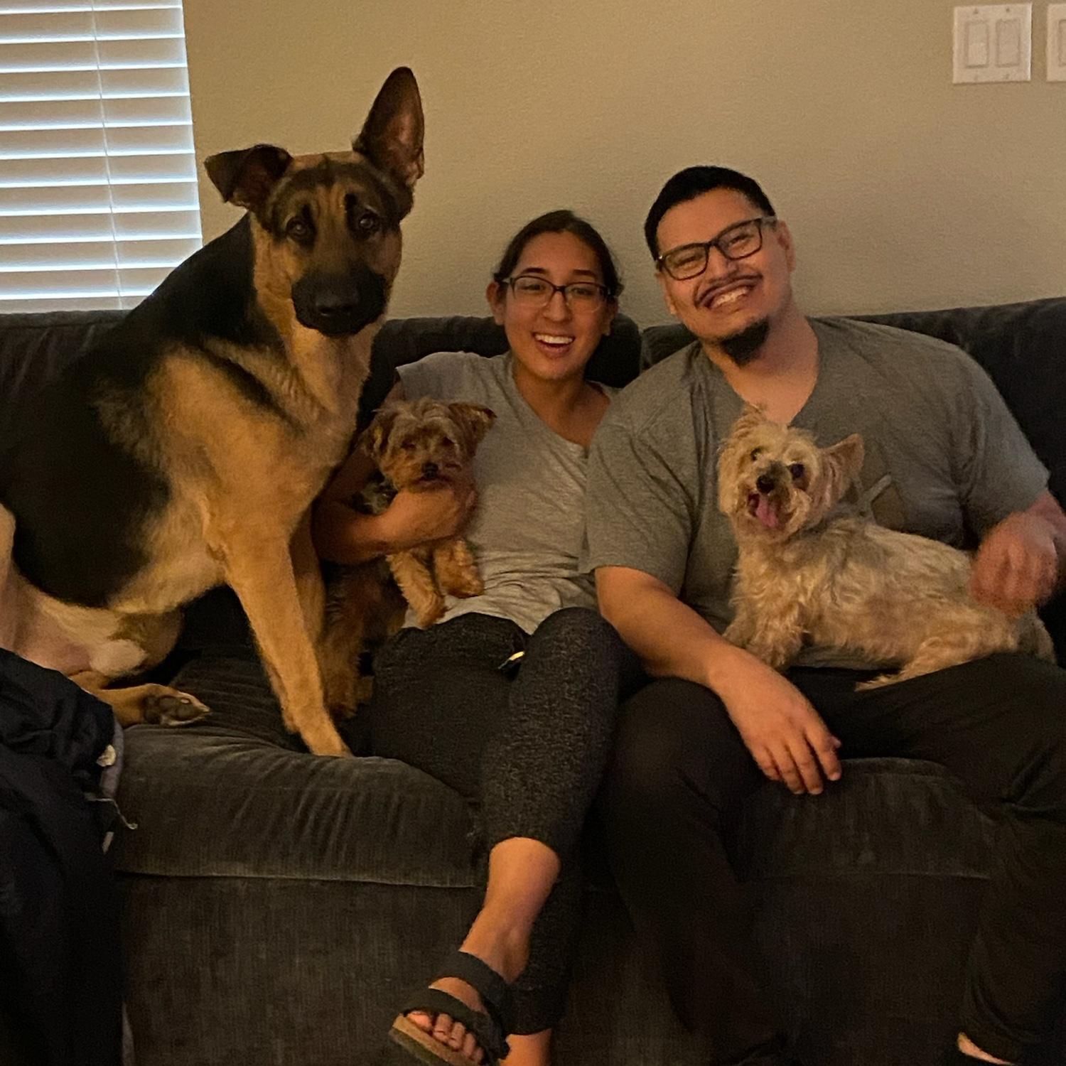 A rare family picture!