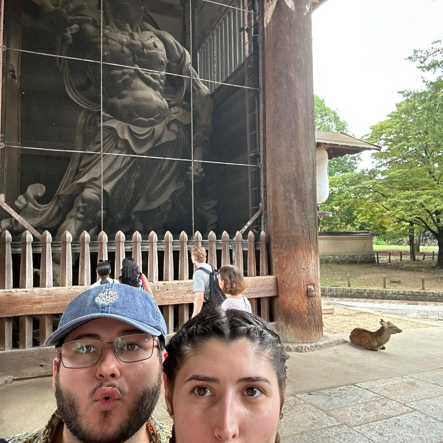 Massive Buddha statue in Nara! 2 hours before proposal