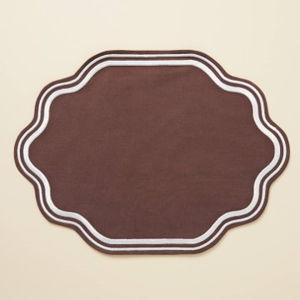 Madeline Embroidered Cotton Placemat