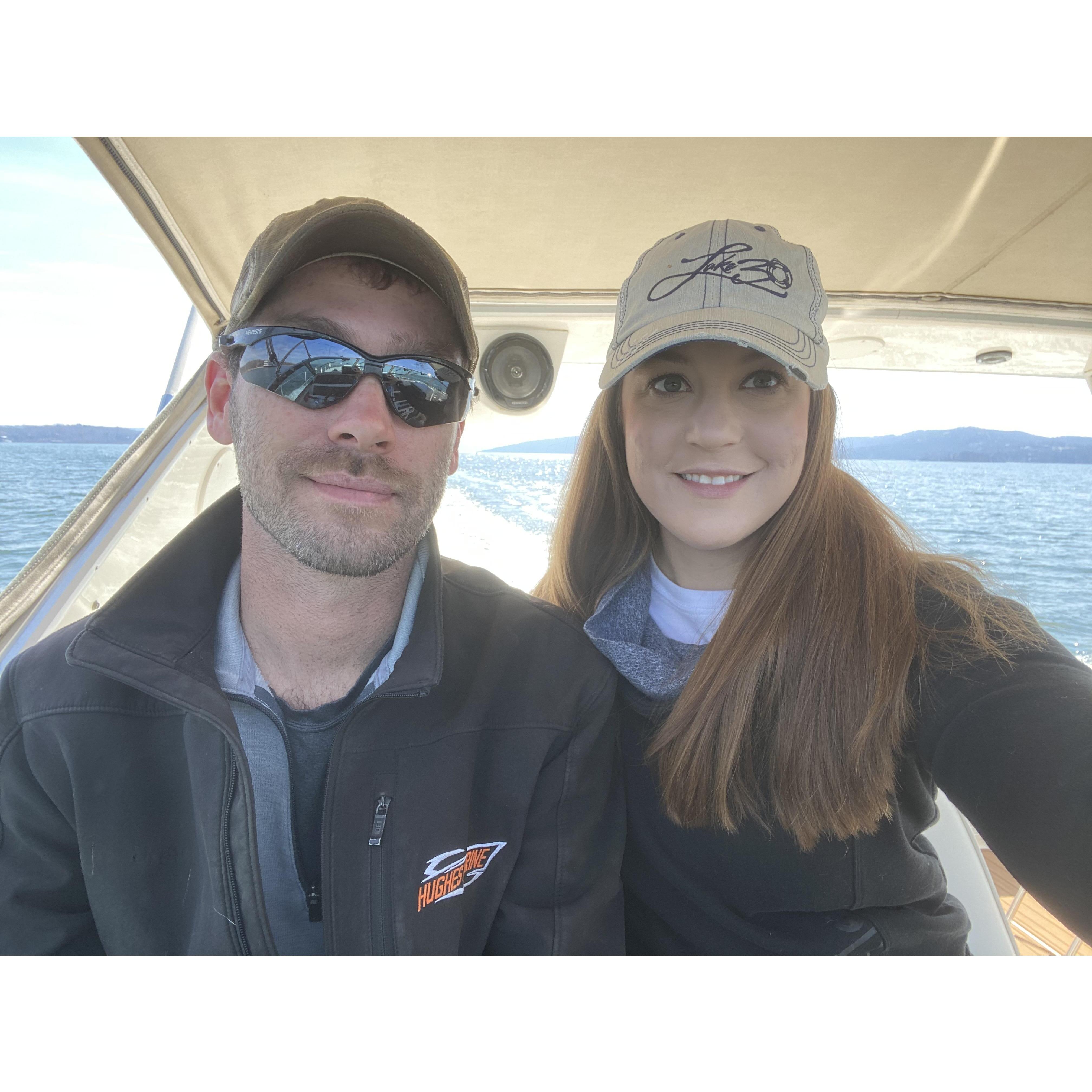 Boating in March!