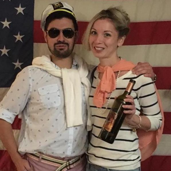 Never forget Halloween 2016 when we dressed as New England prepster couple, Chad and Chutney.