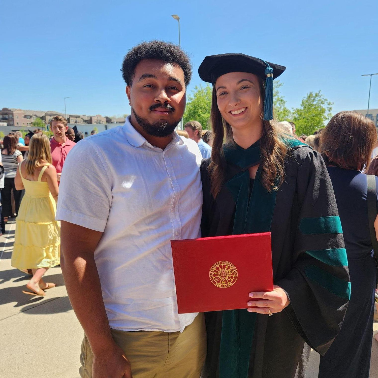 Emma's graduation from Physical Therapy school.