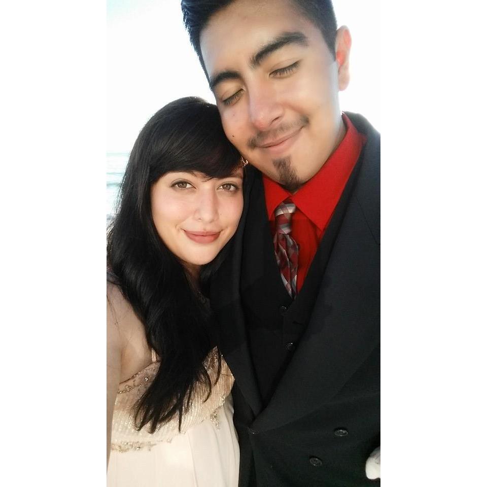 One of our favorite photos together.