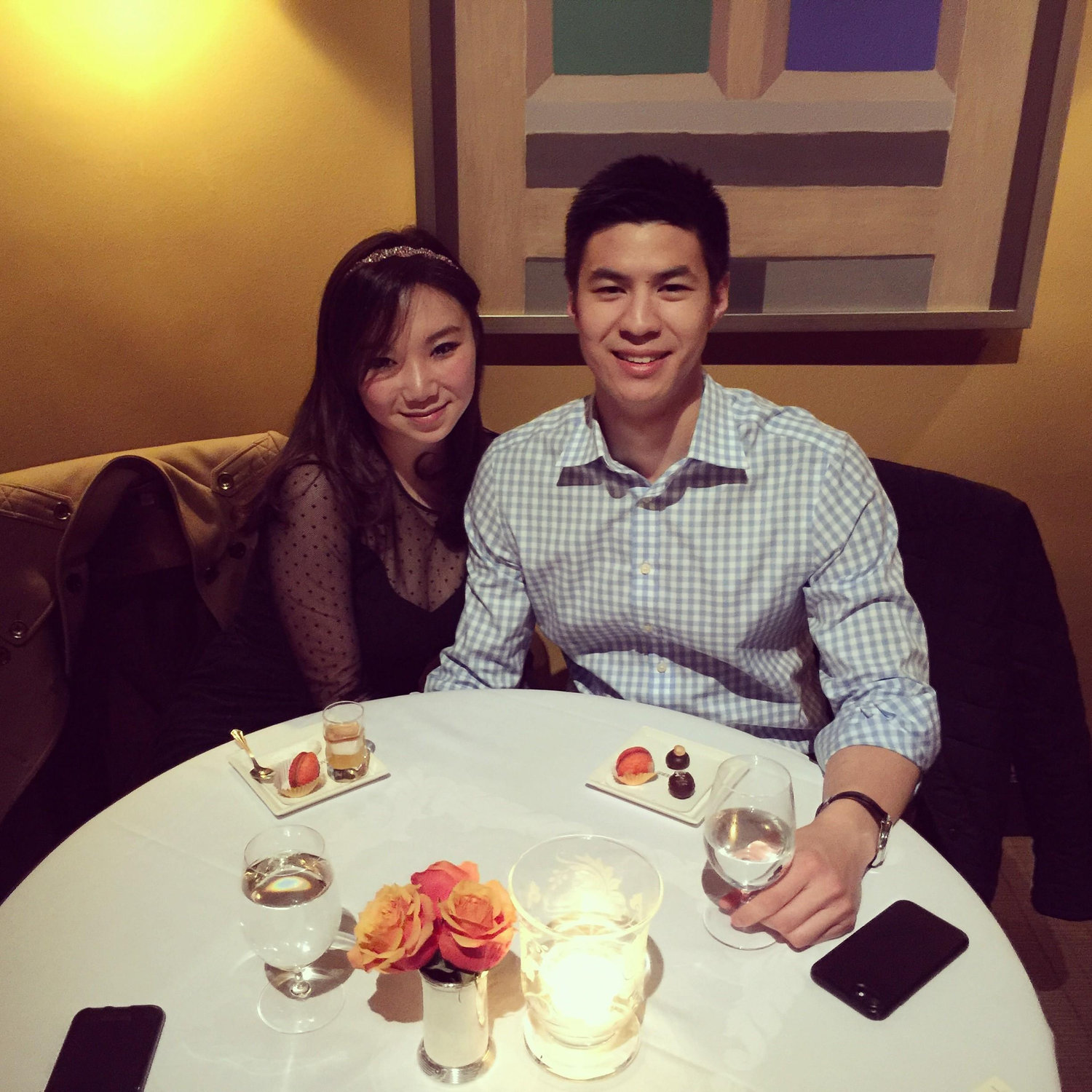 Our first date after Justin moved to San Francisco, California (March 2017)
