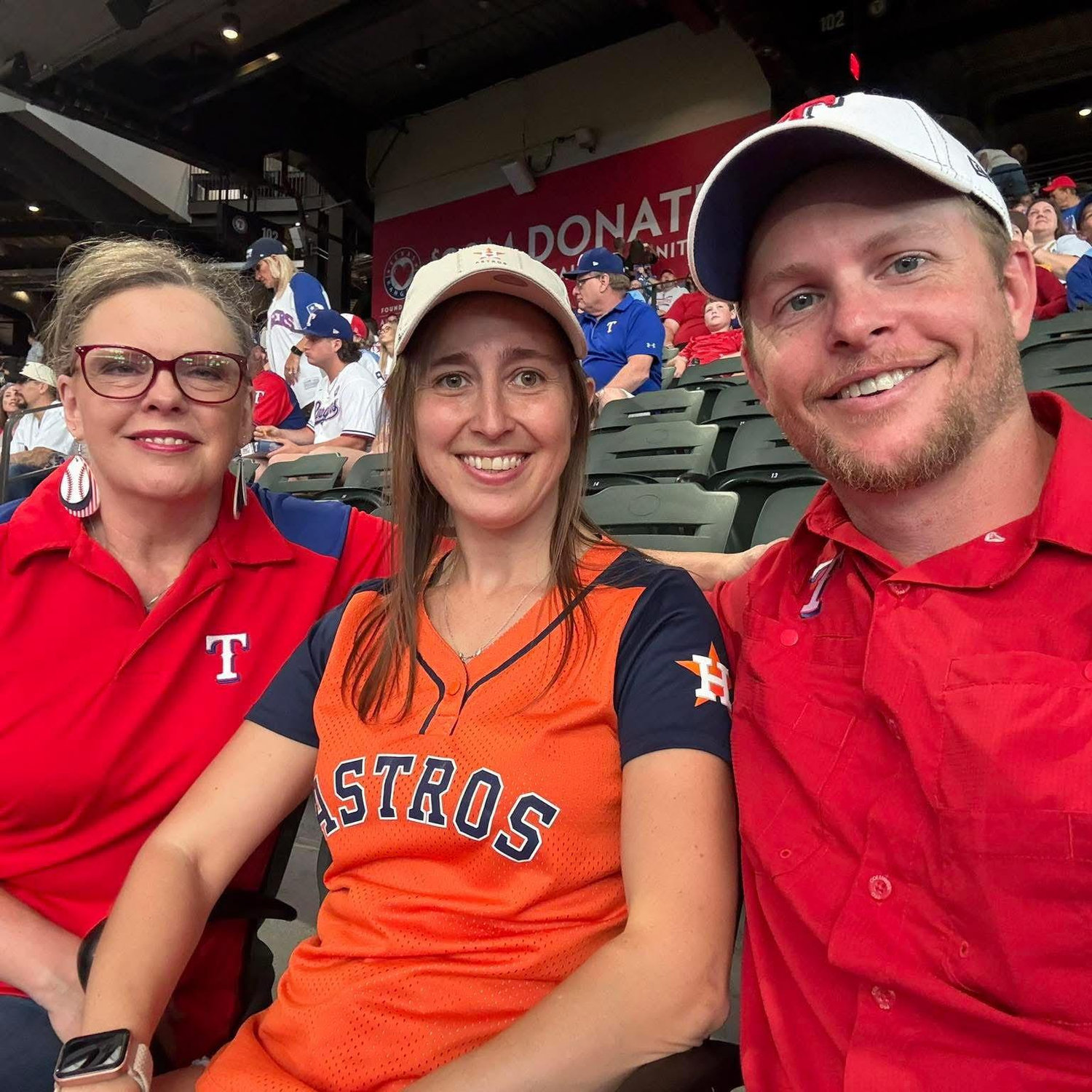 Rangers vs Astros May 18th.  Astros Won 4-3