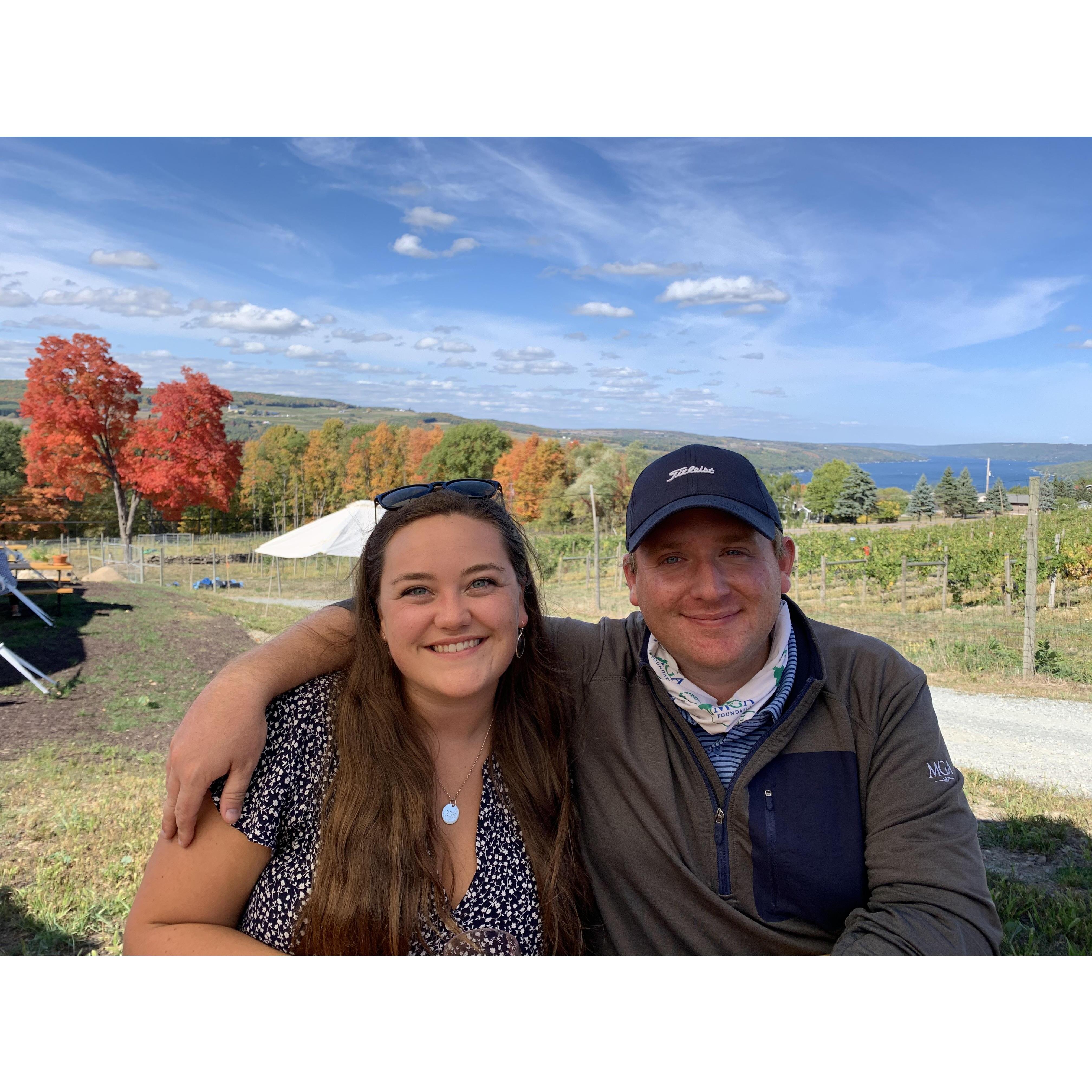 The Finger Lakes hold a special place in our hearts! We love to get up there at least once in the summer and have recently started taking fall trips with friends too!