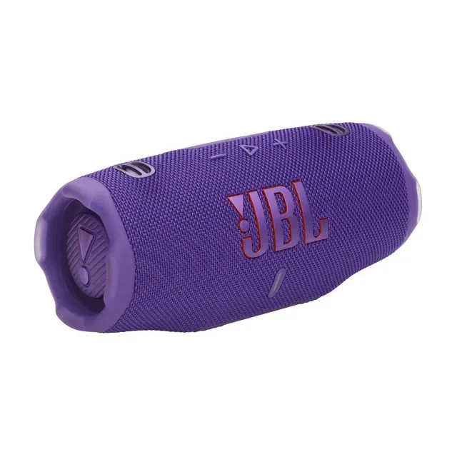 JBL Charge 6 Portable Speaker - Purple: Bluetooth, IP68 Waterproof, 28-Hour Battery