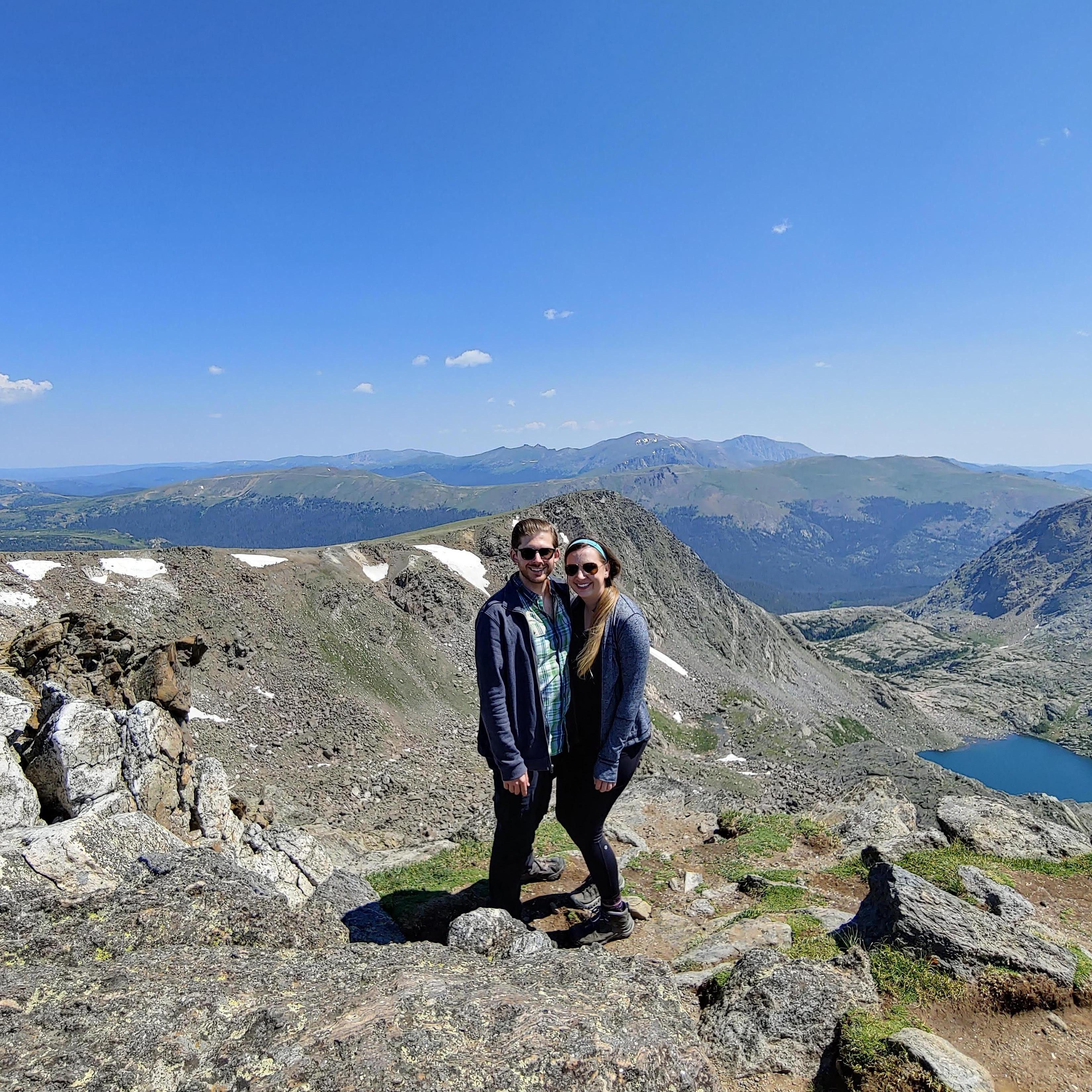 Mt Ida Summit in Rocky Mountain National Park. July 2021