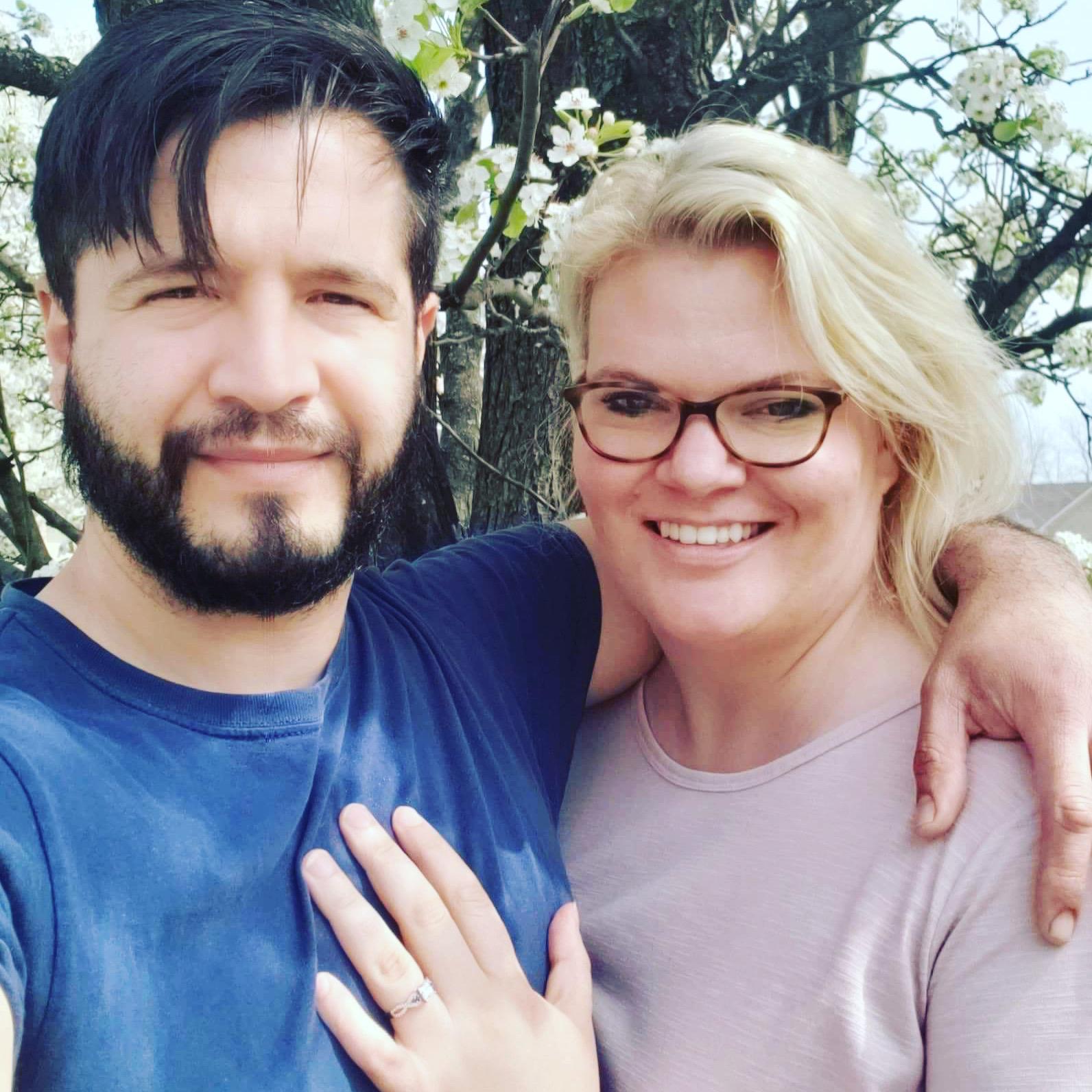 After we very first got engaged!