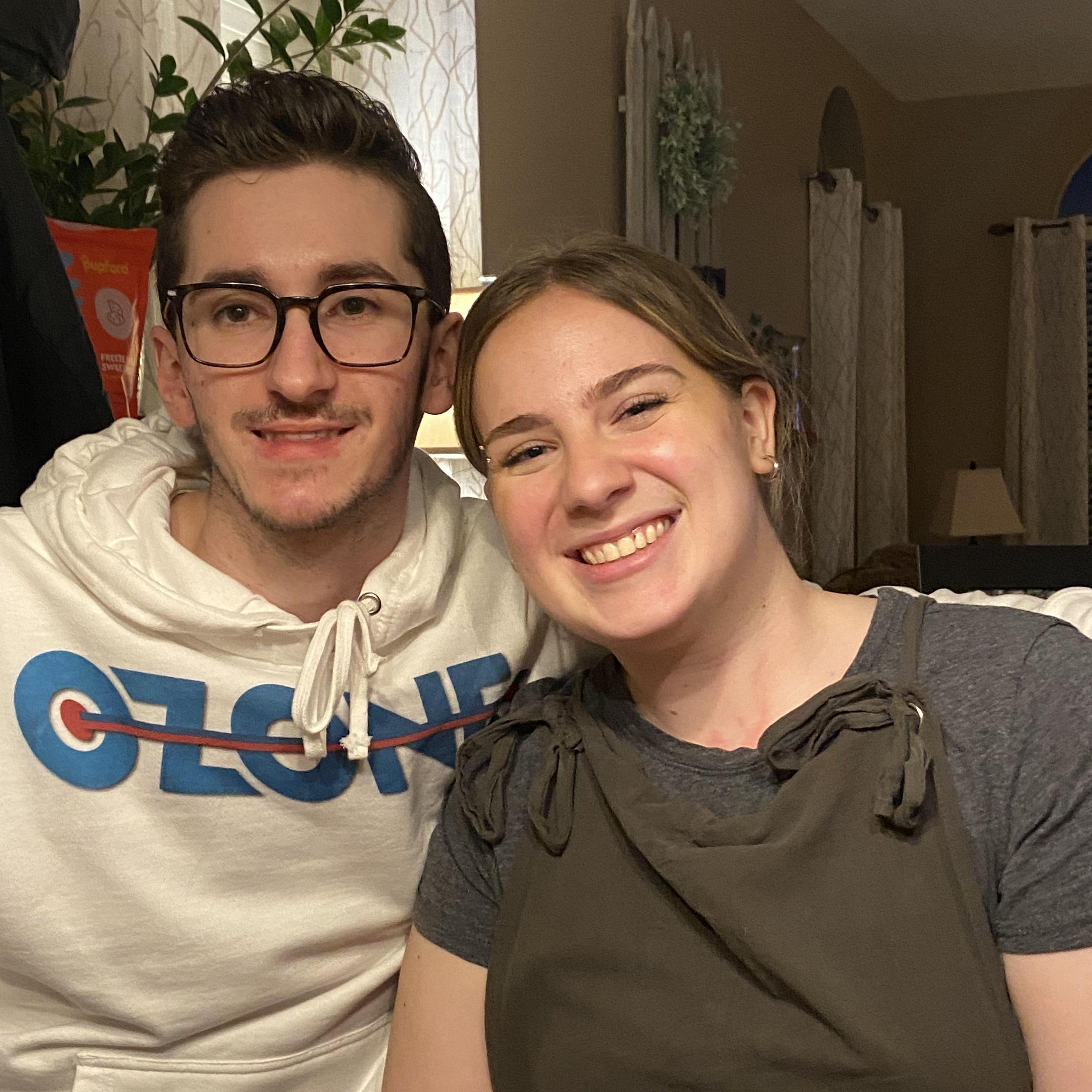 Liz's birthday in 2021. Despite the many birthdays they've celebrated together, she reminds Matt everyday that his brain won't be fully developed for at least a few more years.