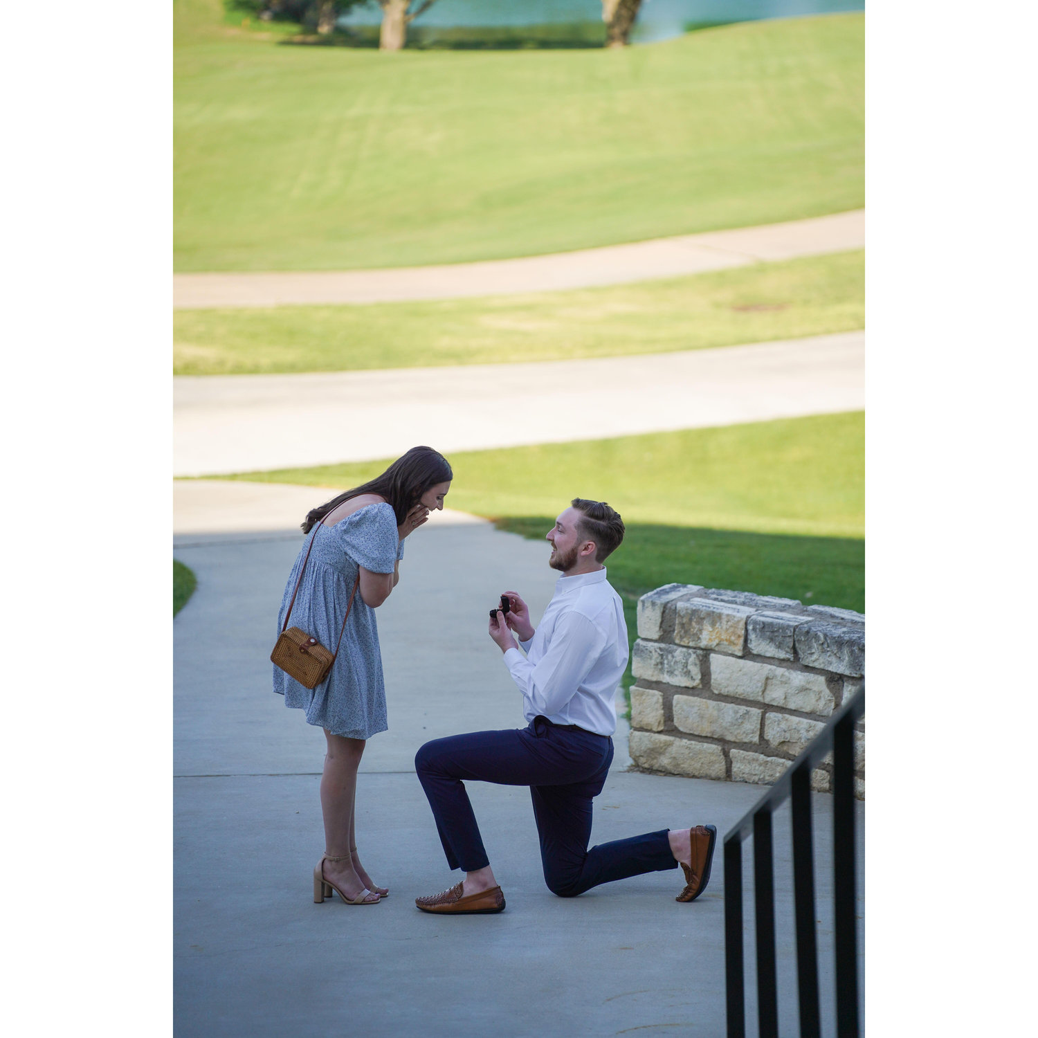 She said "YES"!