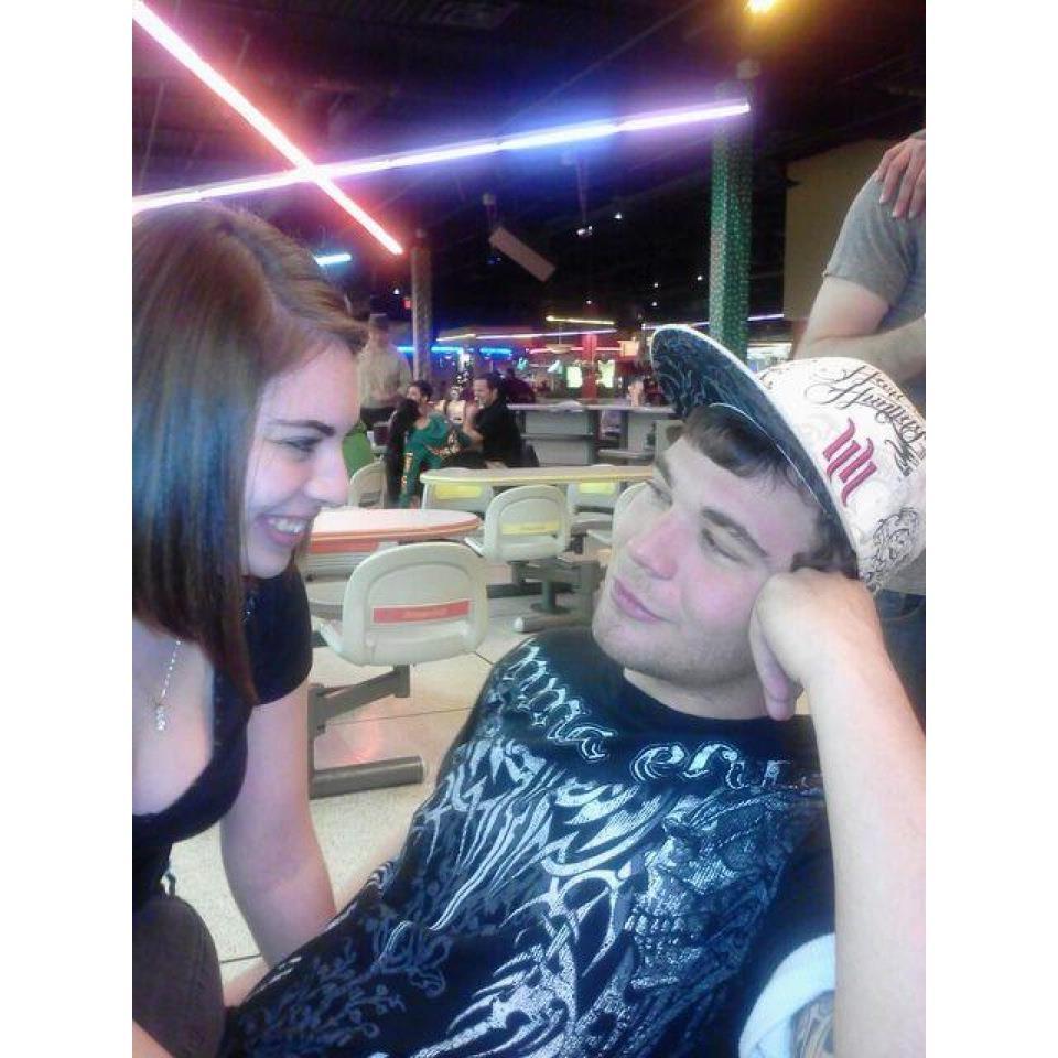 If pictures are worth 1,000 words - I thin this one says we were meant to be. It was taken on one of our first dates.