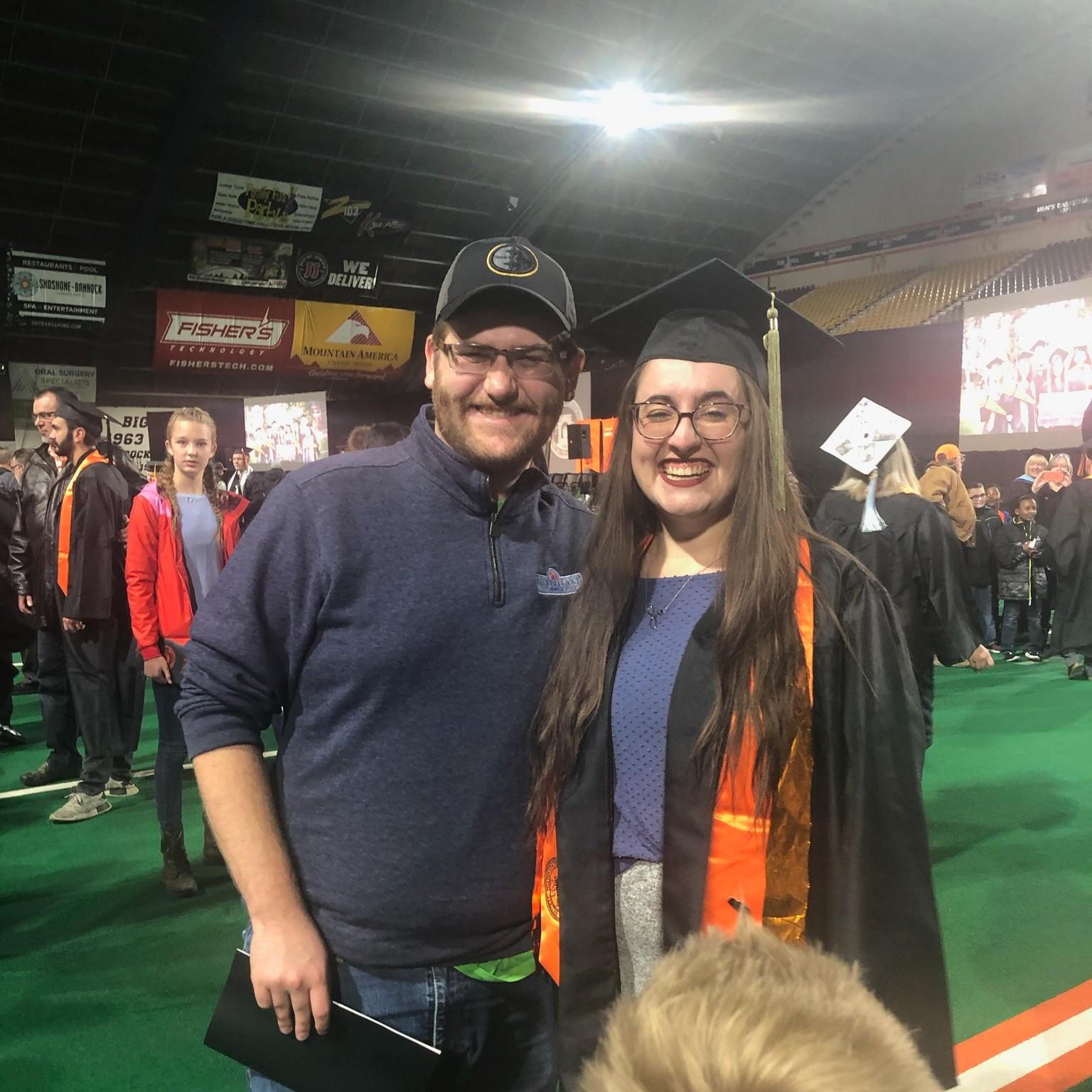 The second round of graduations.