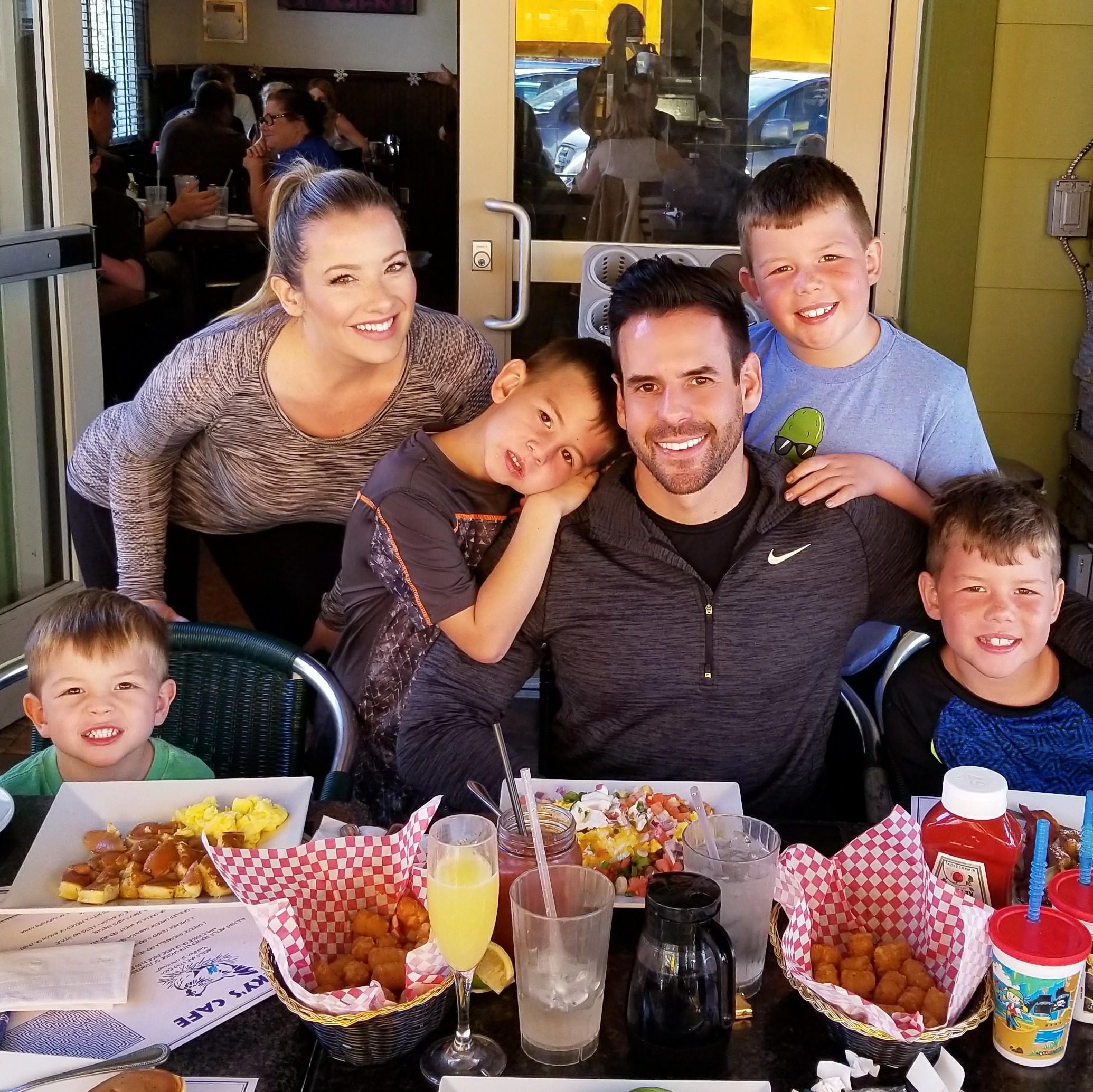 Daddy's Birthday breakfast
